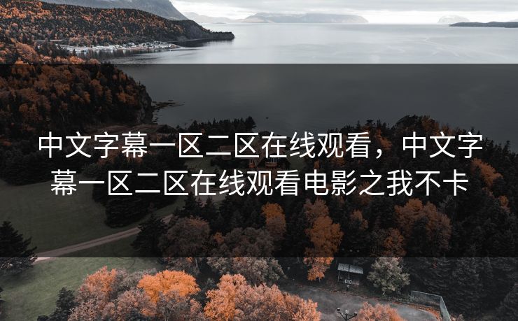 中文字幕一区二区在线观看，中文字幕一区二区在线观看电影之我不卡